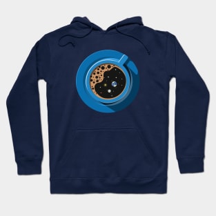 Solar System In A Cup Of Coffee Hoodie